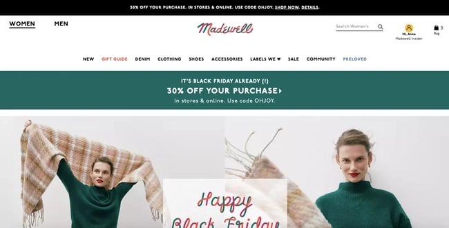 Negative Underwear  eCommerce Website Design Gallery & Tech