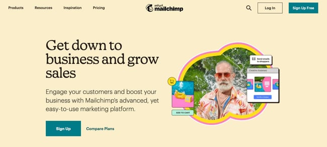 email newsletter templates: mailchimp