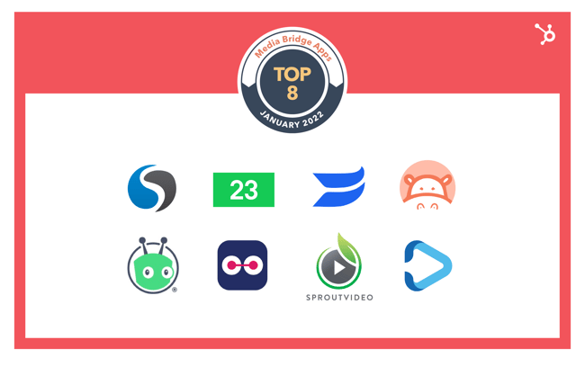 HubSpot Top 8 media bridge apps