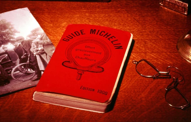 brand extension example: Michelin Guide