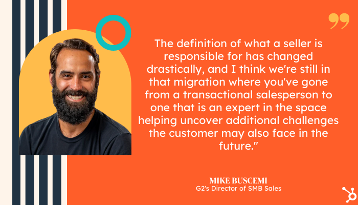 Mike Buscemi on the future of sales