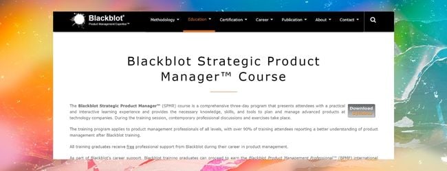 Blackblot Strategic Product Manager™ Course by Blackblot