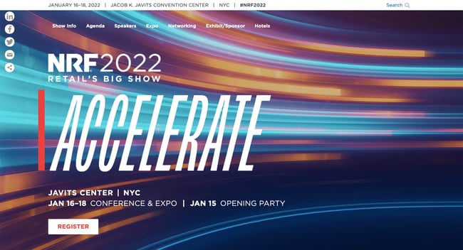 NRF%202022.jpg?width=650&name=NRF%202022 - The 22 Best Conference Website Designs You&#039;ll Want to Copy