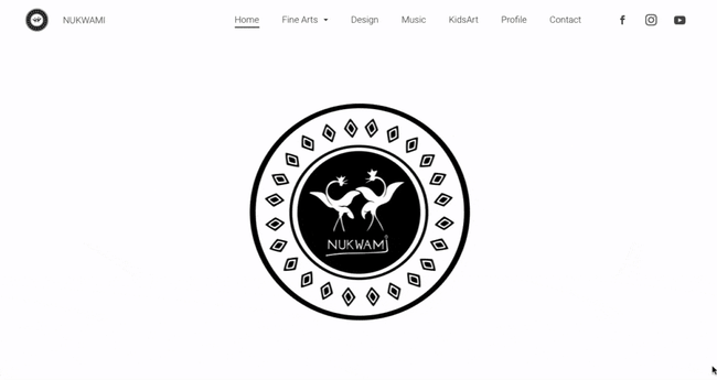 NUKWAMI website built with Jimdo website builder-min