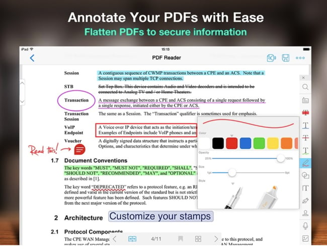 Los mejores lectores de pdf gratuitos: PDF Reader Premium