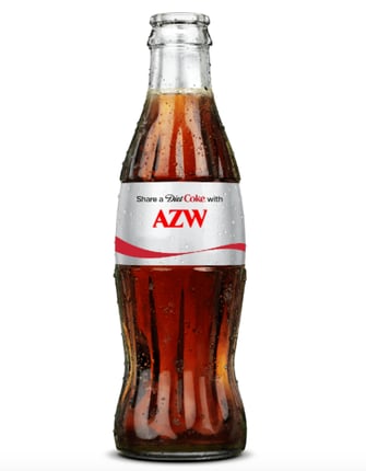 Personalized Coke Bottle