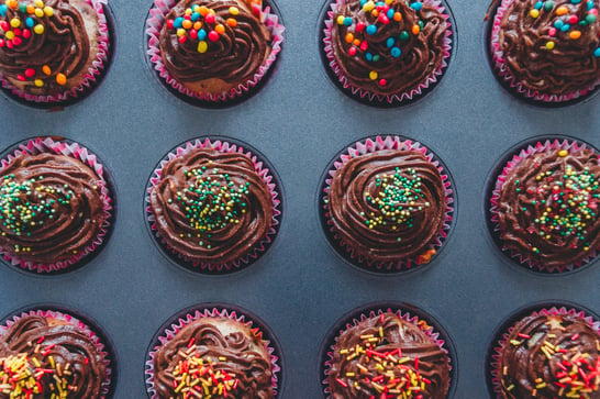 Pexels image of cupcakes