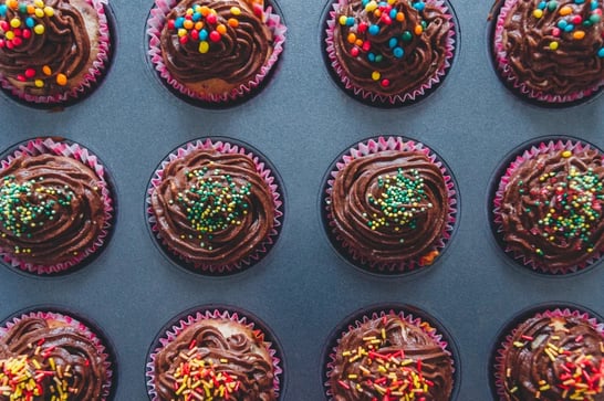 Pexels image of cupcakes