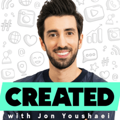 Created with Jon Youshaei Podcast Cover