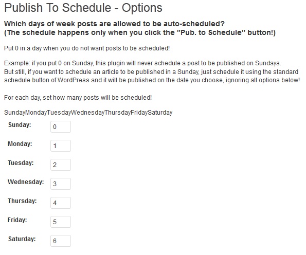 Publish to Schedule best WordPress plugins for writers