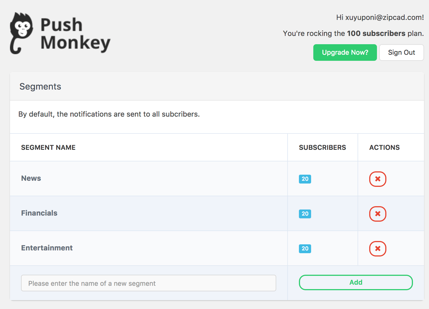Push Monkey Pro plugin adding web push notification to your WordPress site