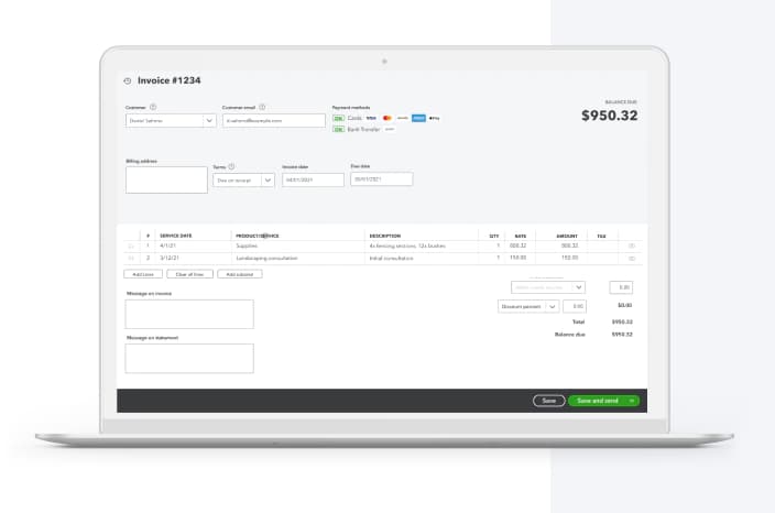 Quickbooks Invoicing