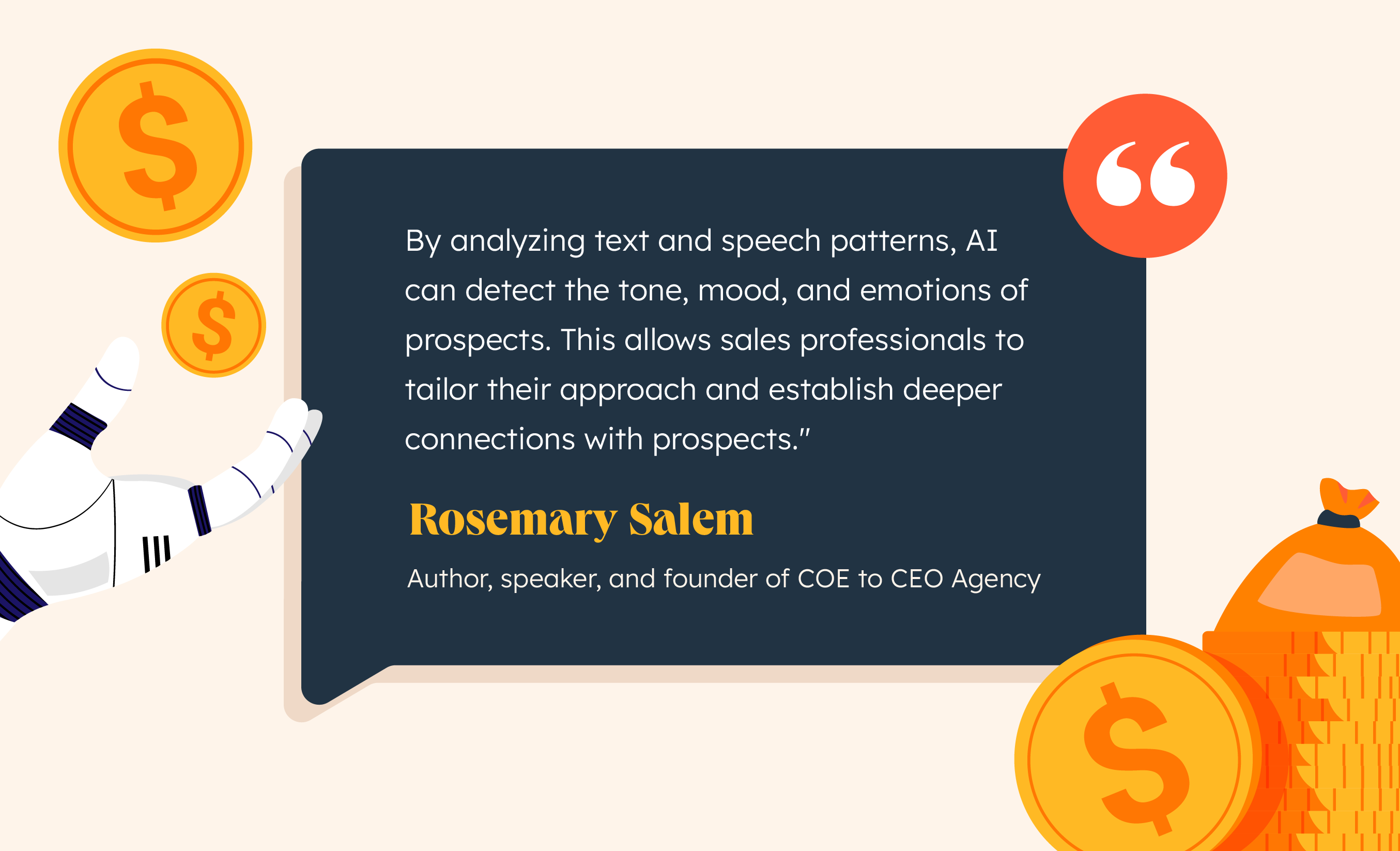 Rosemary Salem: how to use AI to understand your prospects