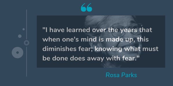 Rosa Parks quotes from female leaders