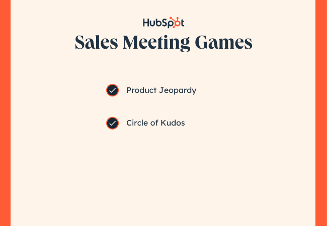 Sales Meeting Games