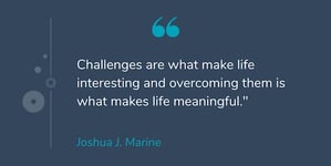 Citation de motivation de Joshua J. Marine