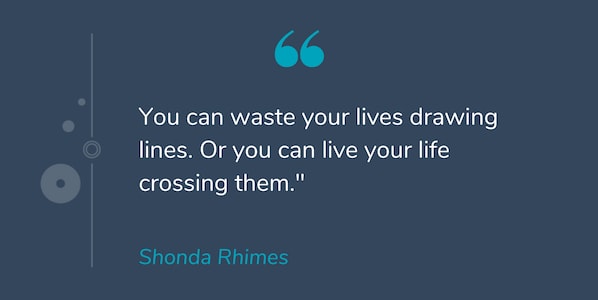 Motivational quote by Shonda Rhimes