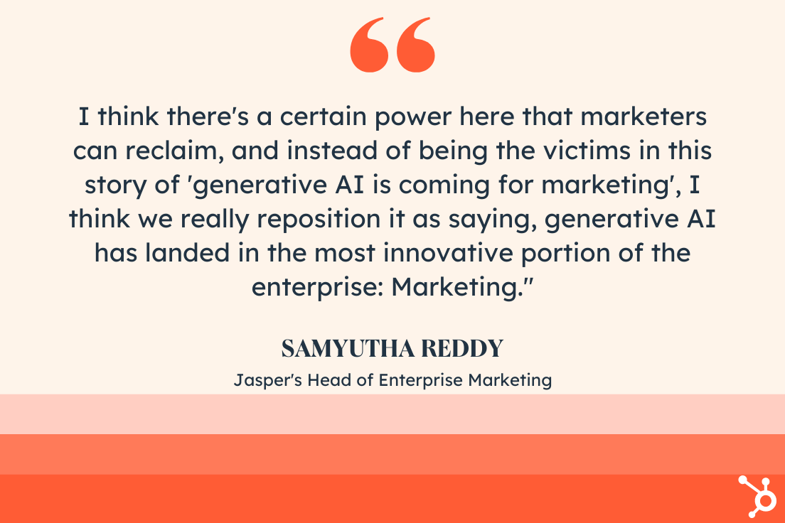 Samyutha reddy on the power of marketers embracing generative AI