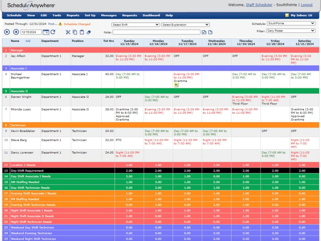 best employee scheduling software: Schedule Anywhere