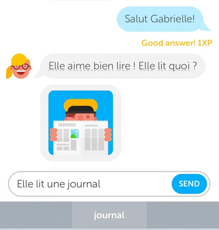 Duolingo chatbot for marketing