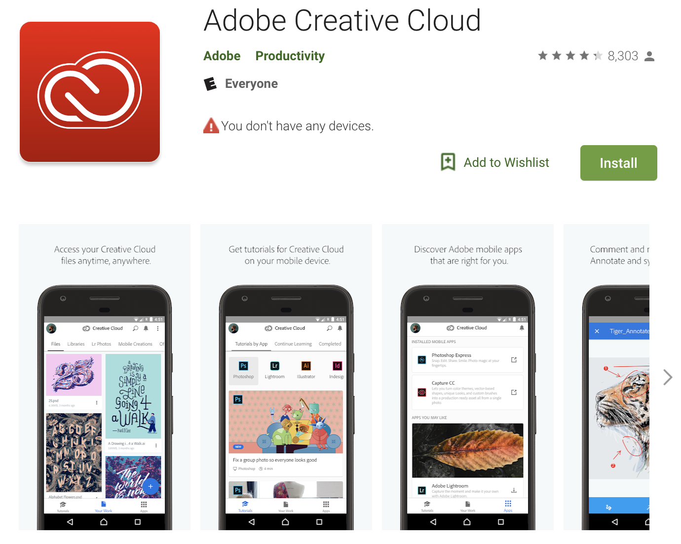 adobe creative cloud desktop app size