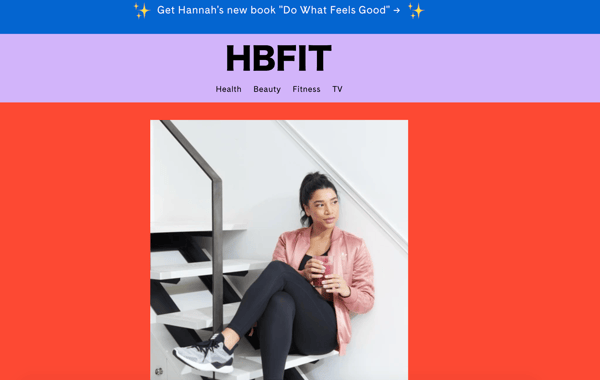 blog influencer hbfit