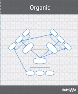 Flat Structure Organisation Chart