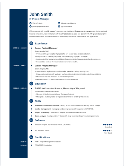 resume templates for word: Concept Resume Template