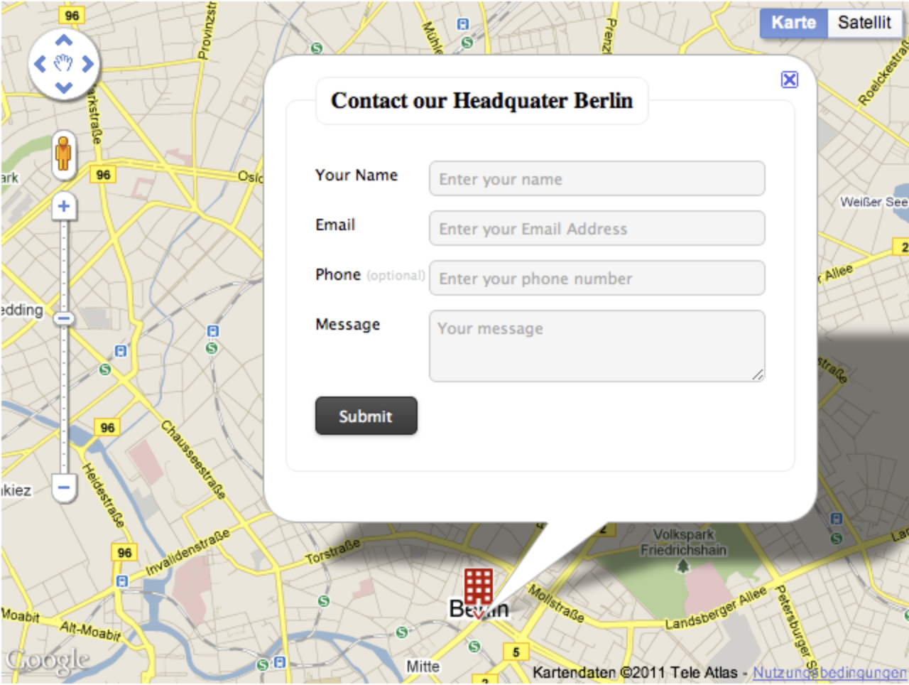mapped contact form pro wordpress contact form plugin