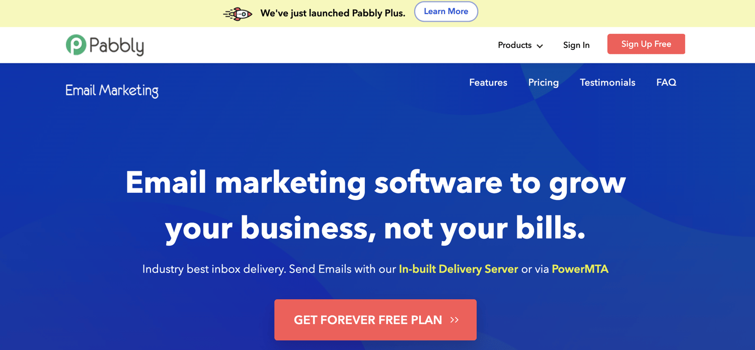 pabbly email marketing service