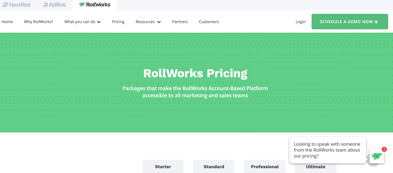 rollworks abm software example