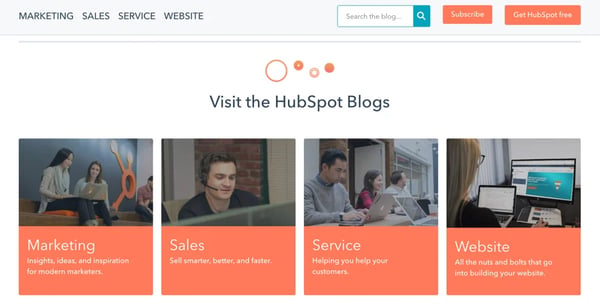 hubspot blog choose your blog topic and purpose