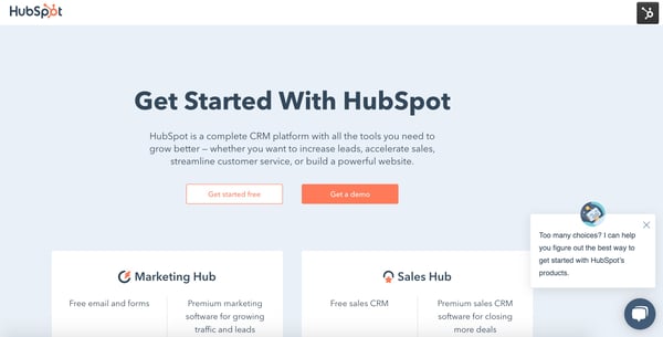 hubspot crm example