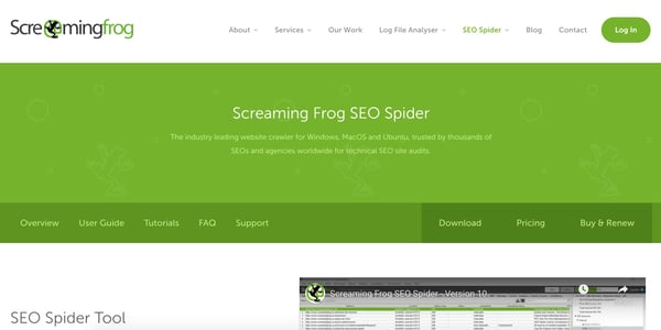 screaming frog seo tool