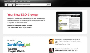 browseo kostenloses SEO-Tool