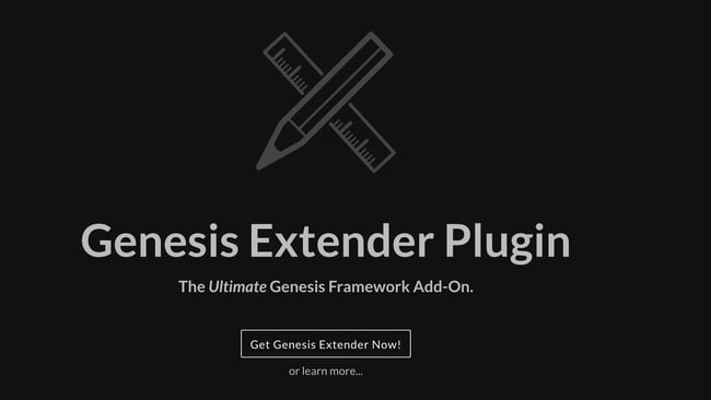 Genesis Extender Plugin logo