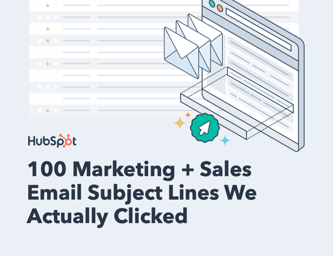 sales and marketing email subject lines we actually clicked