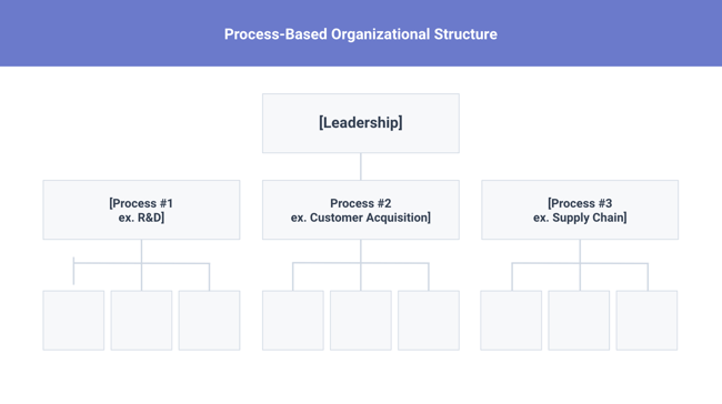types of organizational structures: process-based