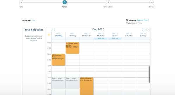 Arrangr best meeting scheduler tool