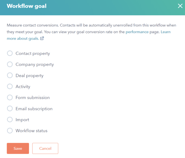 email marketing automation tool: define your workflow goal