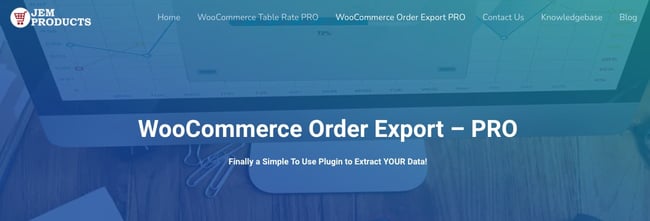 Best WooCommerce plugin: WooCommerce Order Export 