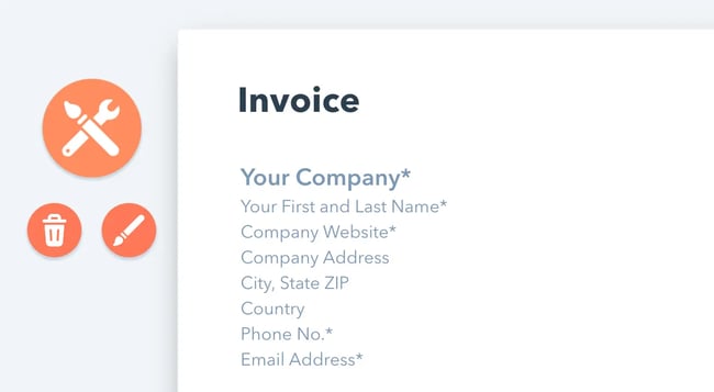 How to Write an Invoice: Step 3 - Add details