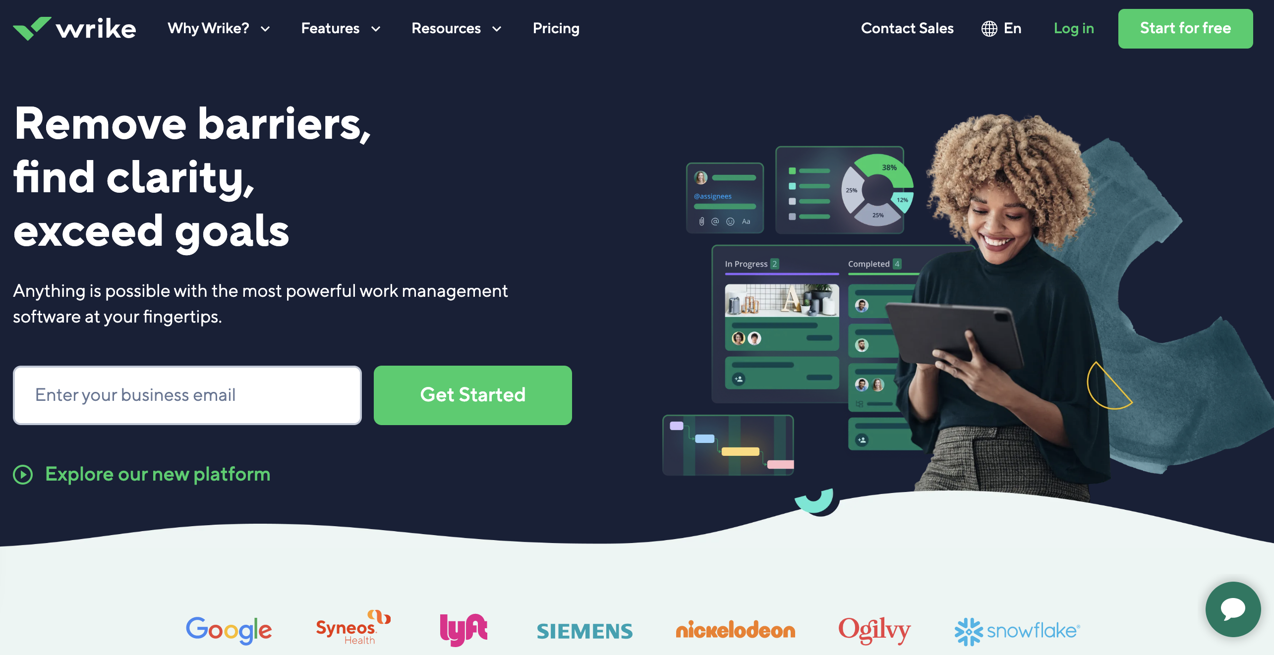 wrike agency project management software