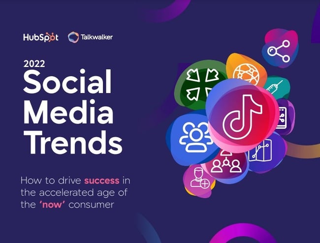 ebook social media strategy example: social media trends from hubspot