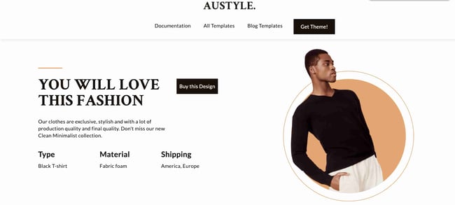 austyle creative website templates 