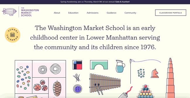 best school website washington market school 