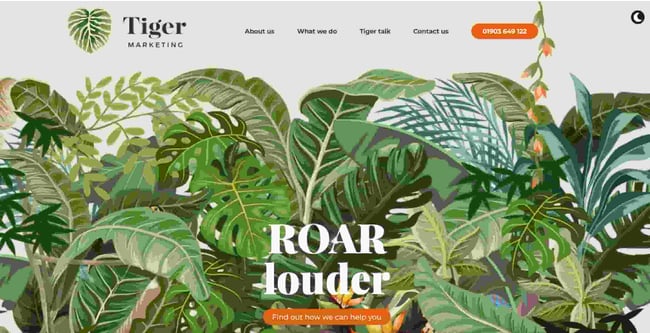 green websites tiger marketing 