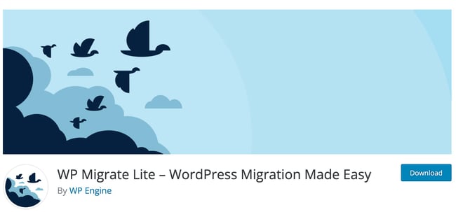 wordpress migration plugin wp migrate lite on wordpress directory 