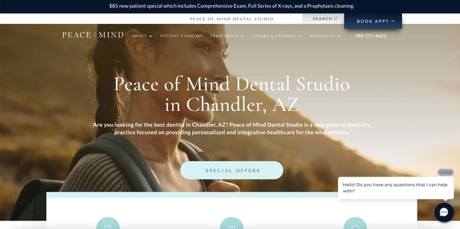 divi themes: peace of mind 