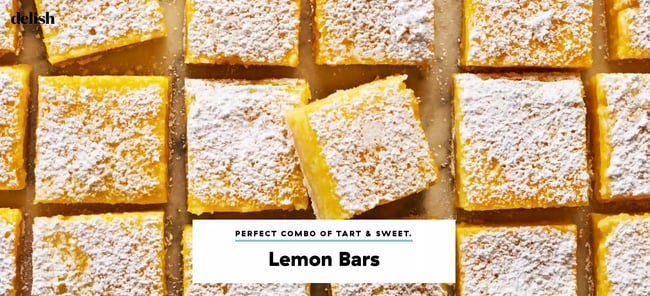 lemon bars example from delish - shows why learning how to update text background color html is essential. 
